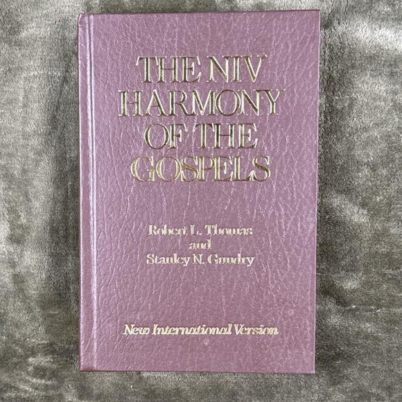 Other - The NIV Harmony of the Gospels Robert L Thomas Stanley N Gundry Hardcover Maroon
